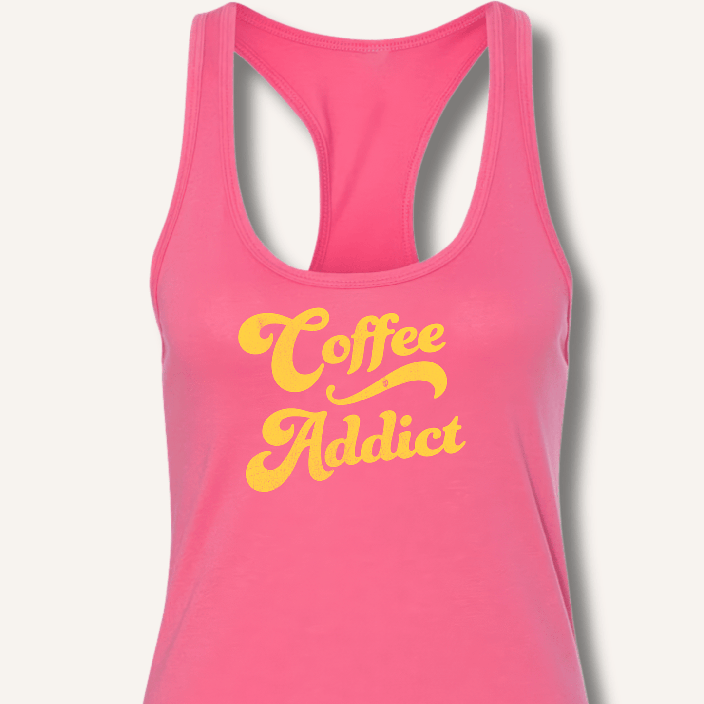 Coffee Addict Racerback Tank - Sip & Shirt