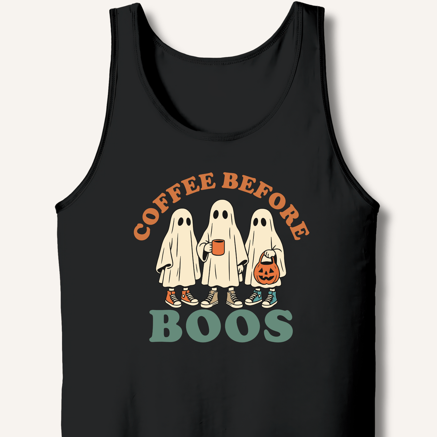 Coffee Before Boos Tank - Sip & Shirt