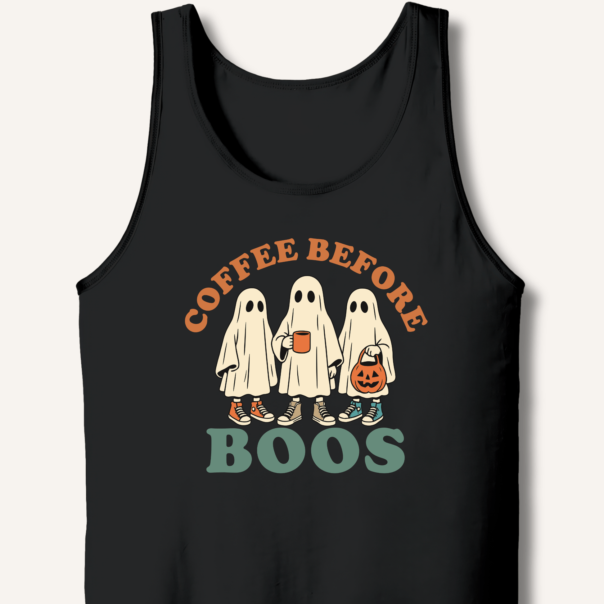 Coffee Before Boos Tank - Sip & Shirt