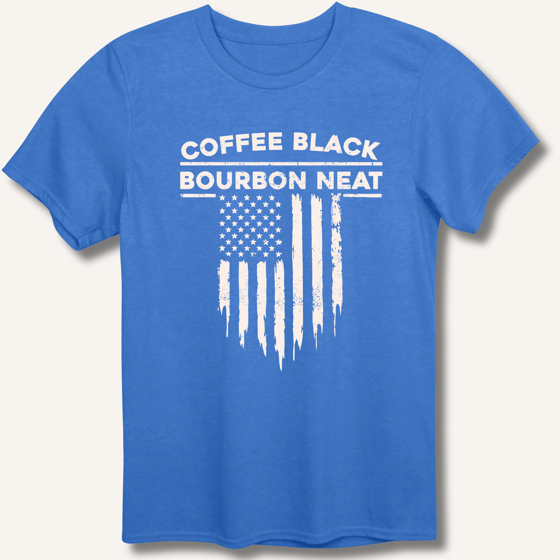 Coffee Black Bourbon Neat T-Shirt - Sip & Shirt