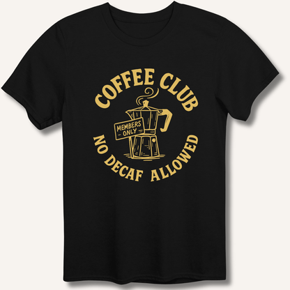 Coffee Club T-Shirt - Sip & Shirt