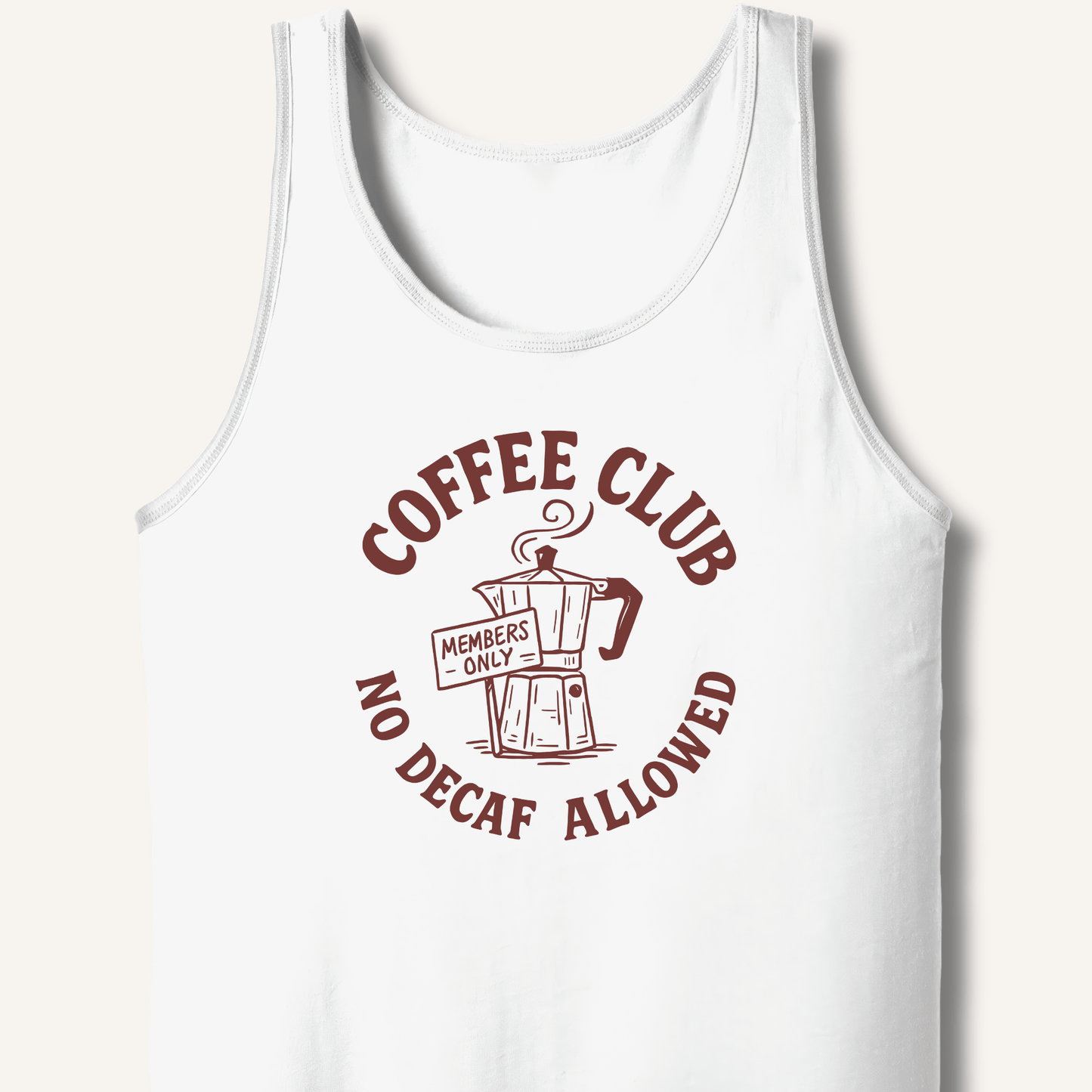 Coffee Club Tank - Sip & Shirt