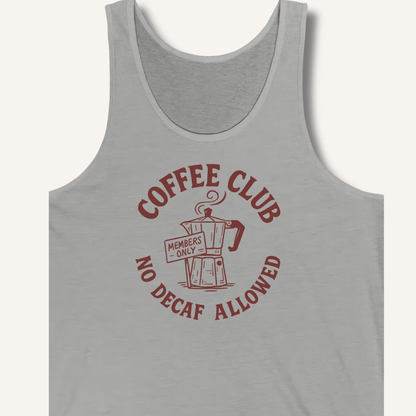 Coffee Club Tank - Sip & Shirt