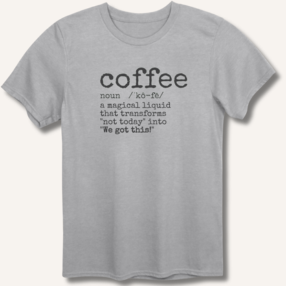 Coffee Definition T-Shirt - Sip & Shirt