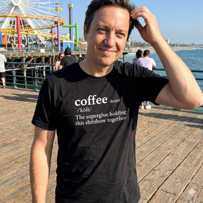 Coffee Definition T-Shirt - Sip & Shirt