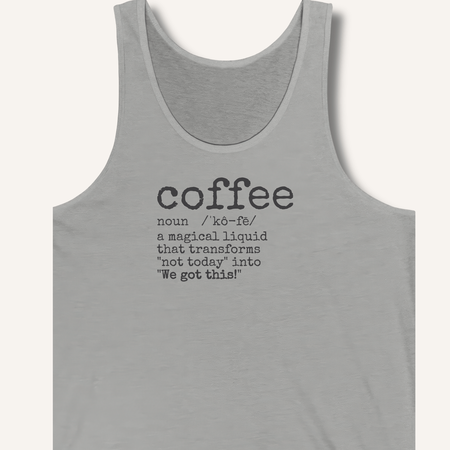 Coffee Definition Tank - Sip & Shirt