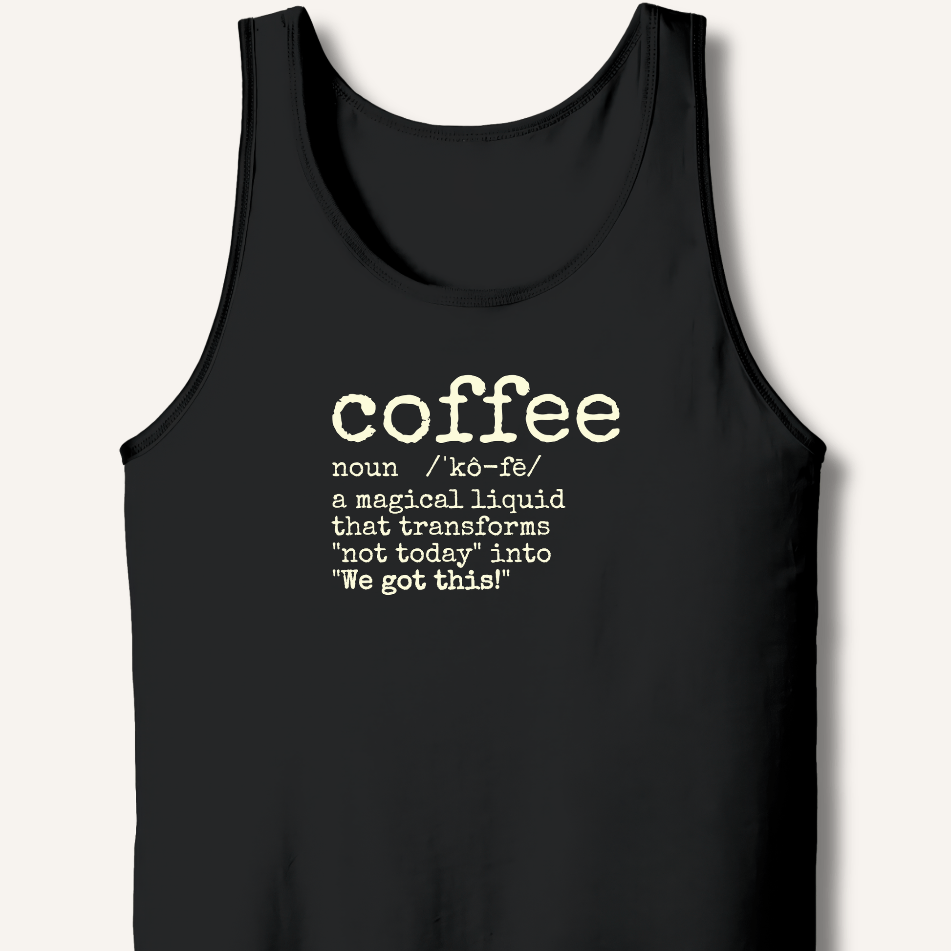 Coffee Definition Tank - Sip & Shirt