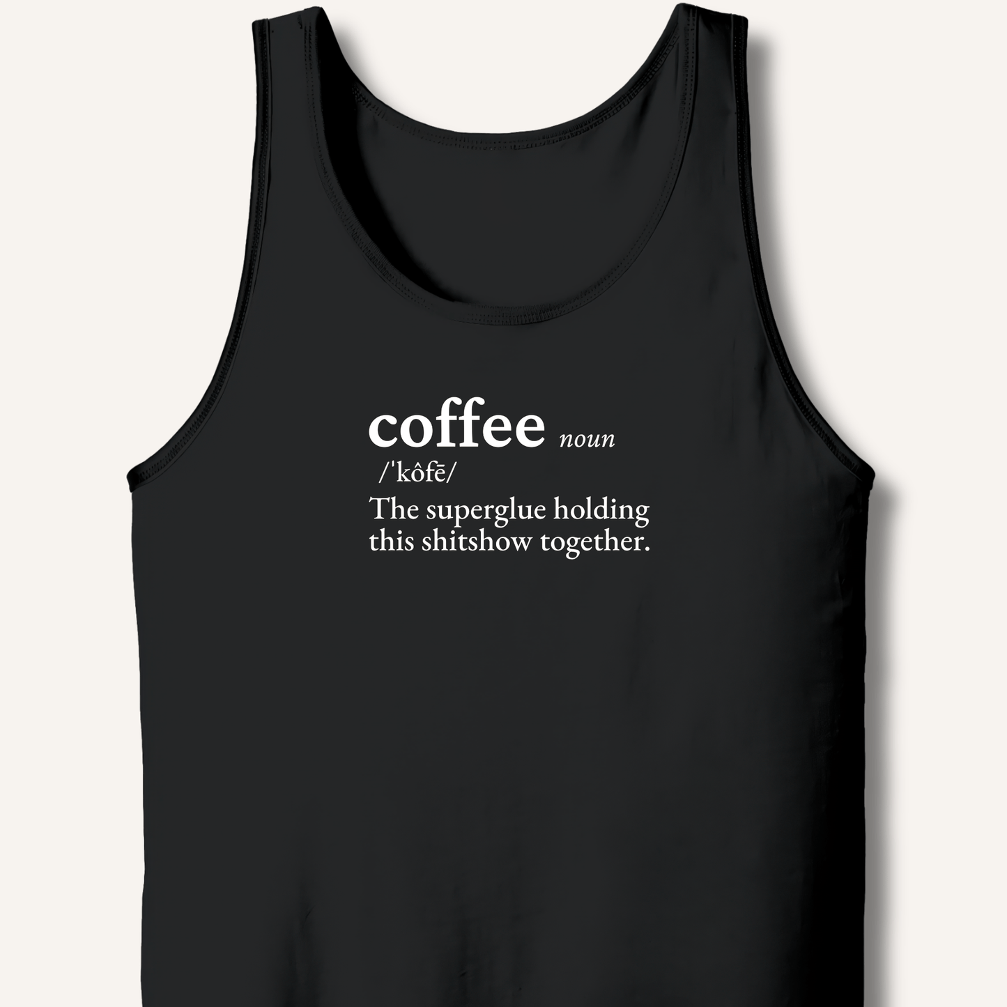 Coffee Definition Tank - Sip & Shirt