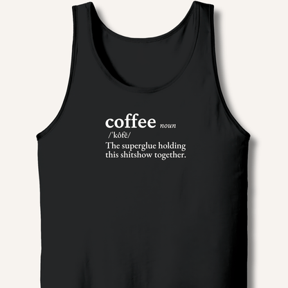 Coffee Definition Tank - Sip & Shirt