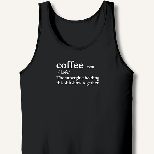 Coffee Definition Tank - Sip & Shirt