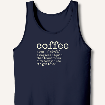 Coffee Definition Tank - Sip & Shirt