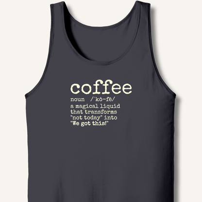 Coffee Definition Tank - Sip & Shirt