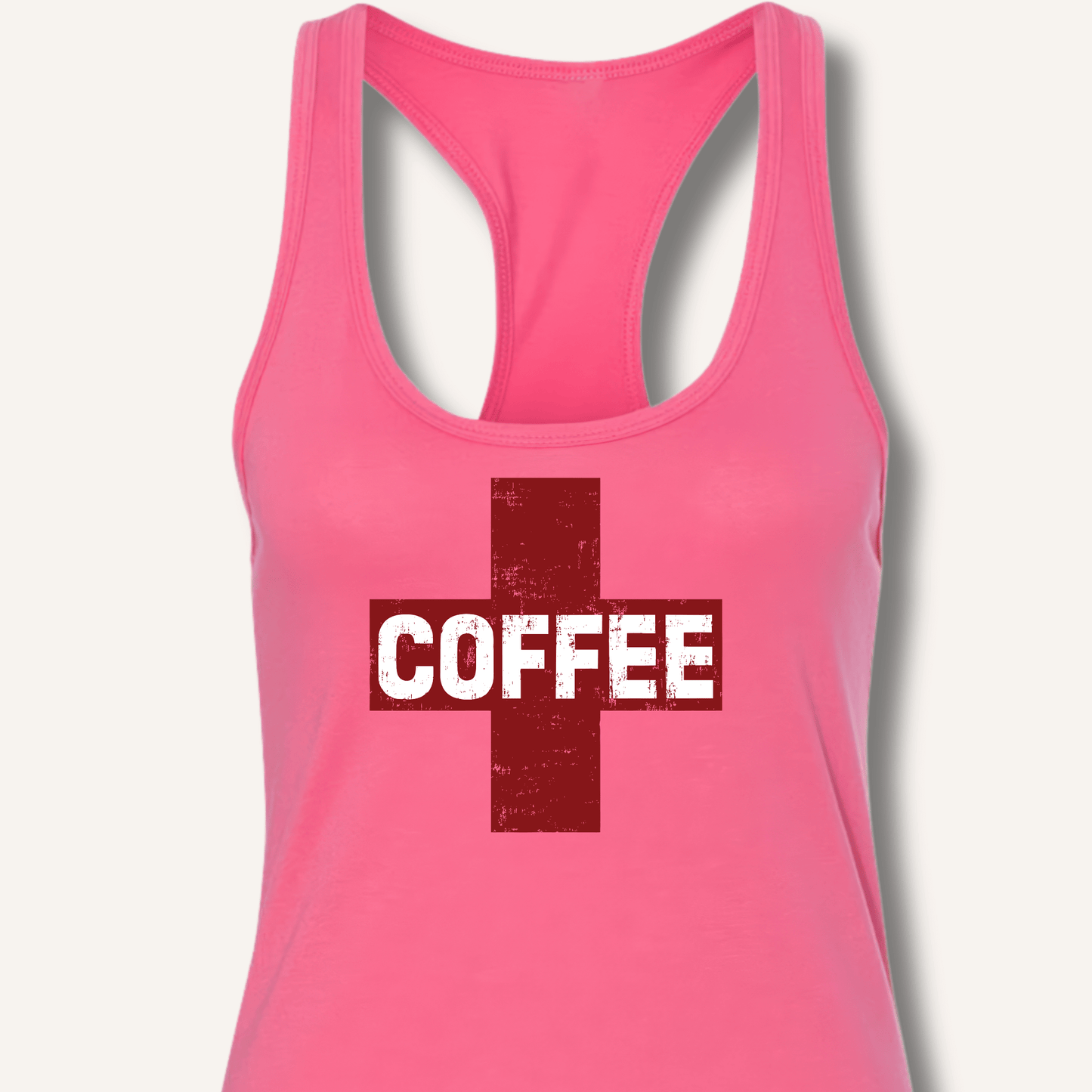 Coffee First Aid Racerback Tank - Sip & Shirt