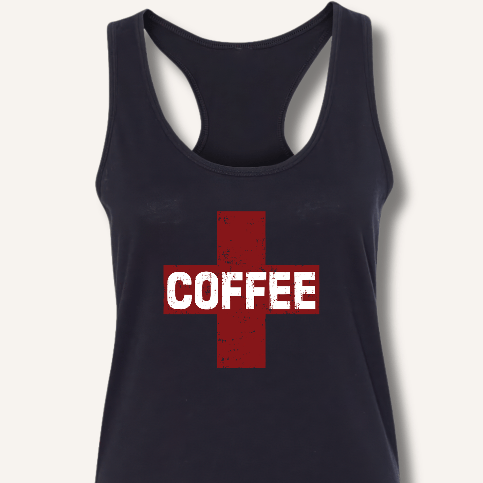 Coffee First Aid Racerback Tank - Sip & Shirt