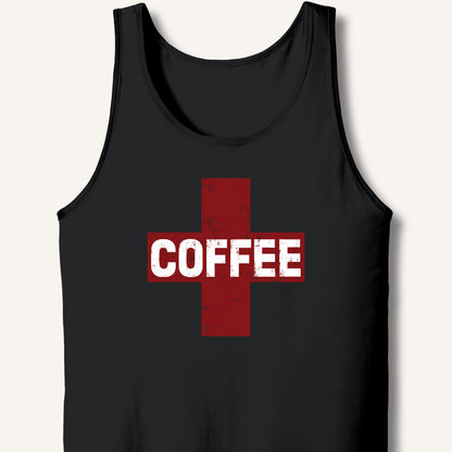 Coffee First Aid Tank - Sip & Shirt