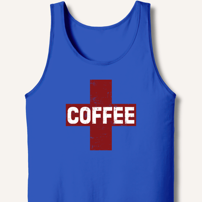 Coffee First Aid Tank - Sip & Shirt