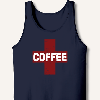 Coffee First Aid Tank - Sip & Shirt