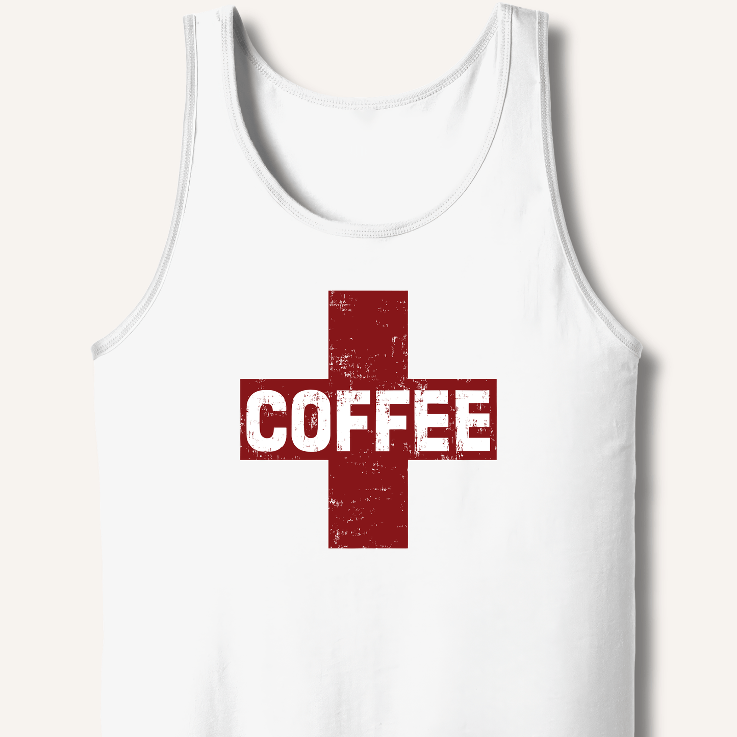 Coffee First Aid Tank - Sip & Shirt