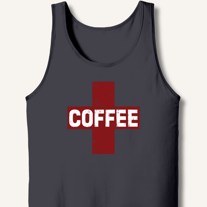 Coffee First Aid Tank - Sip & Shirt