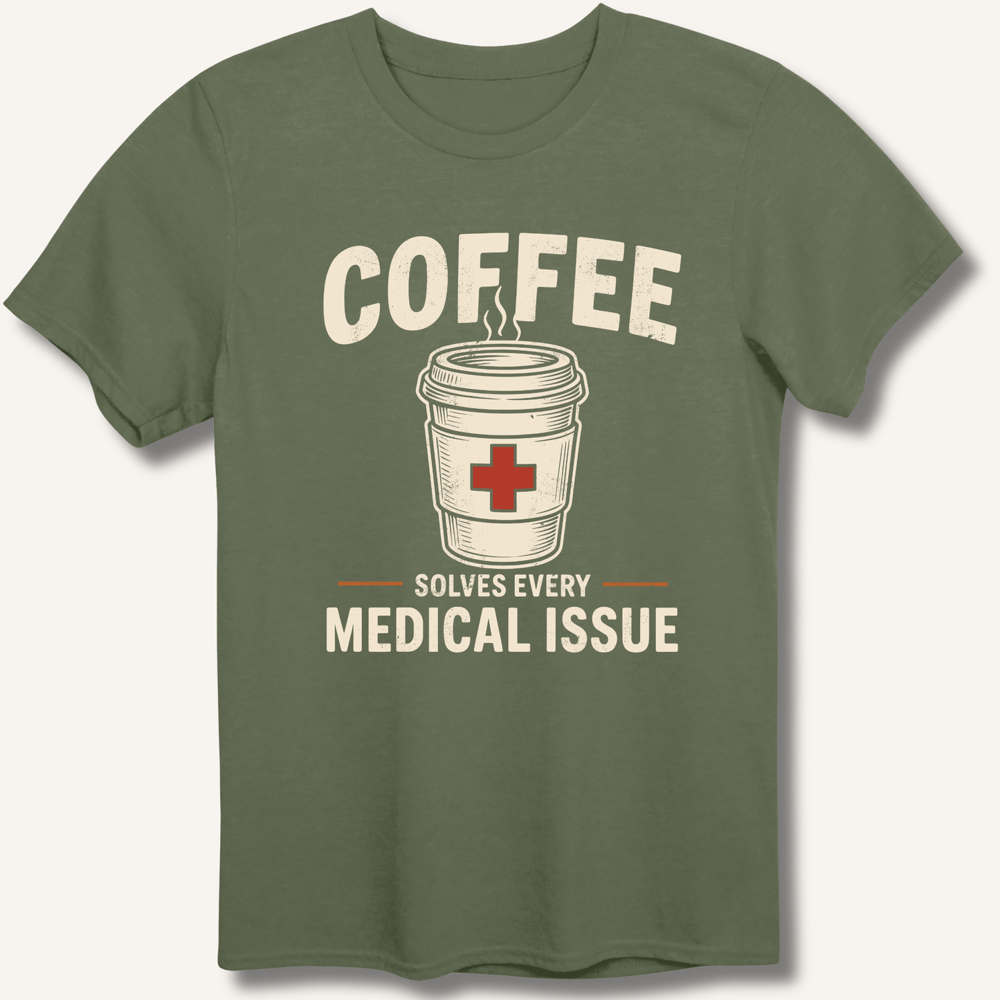 Coffee Solves Every Medical Issue T-Shirt - Sip & Shirt