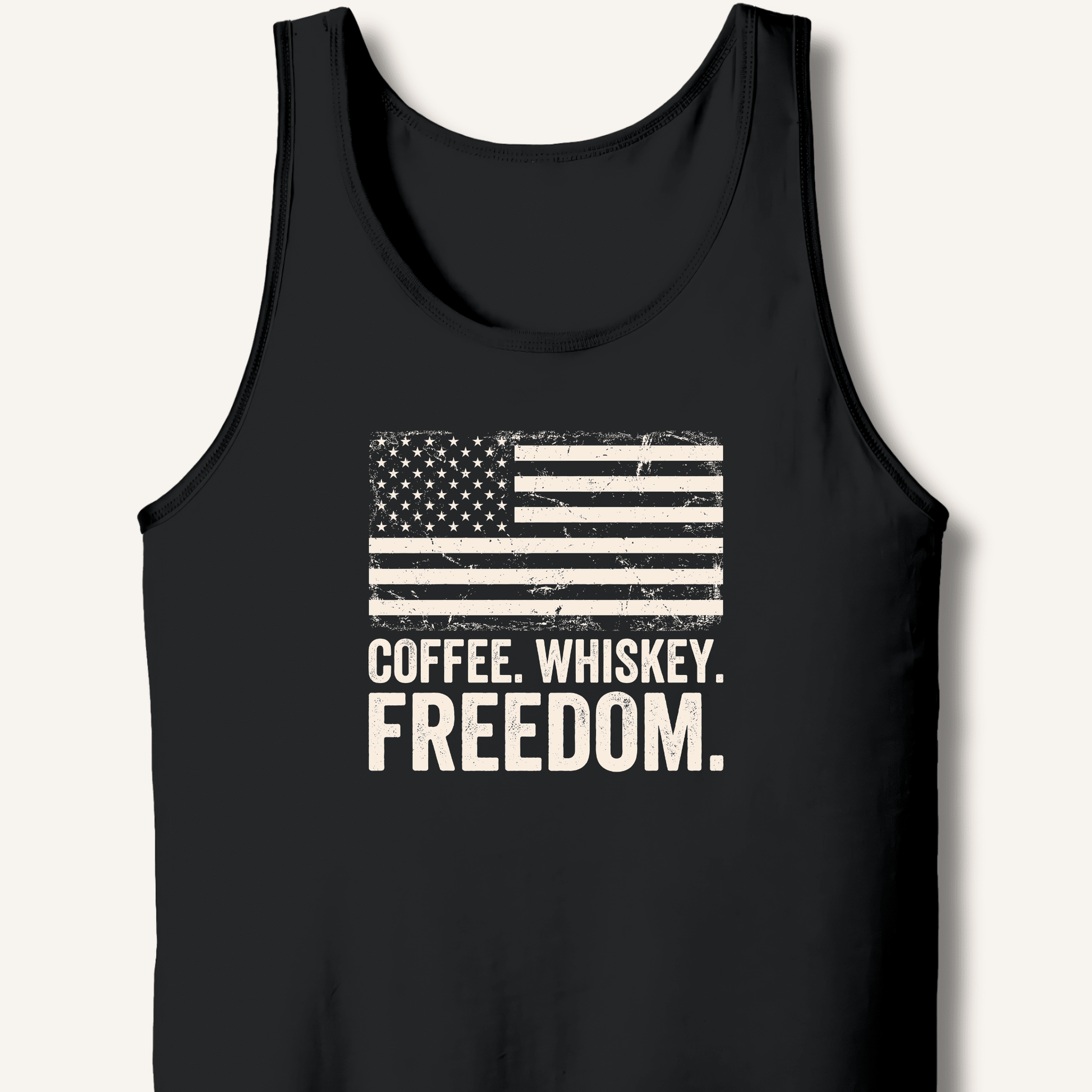 Coffee. Whiskey. Freedom. Tank - Sip & Shirt