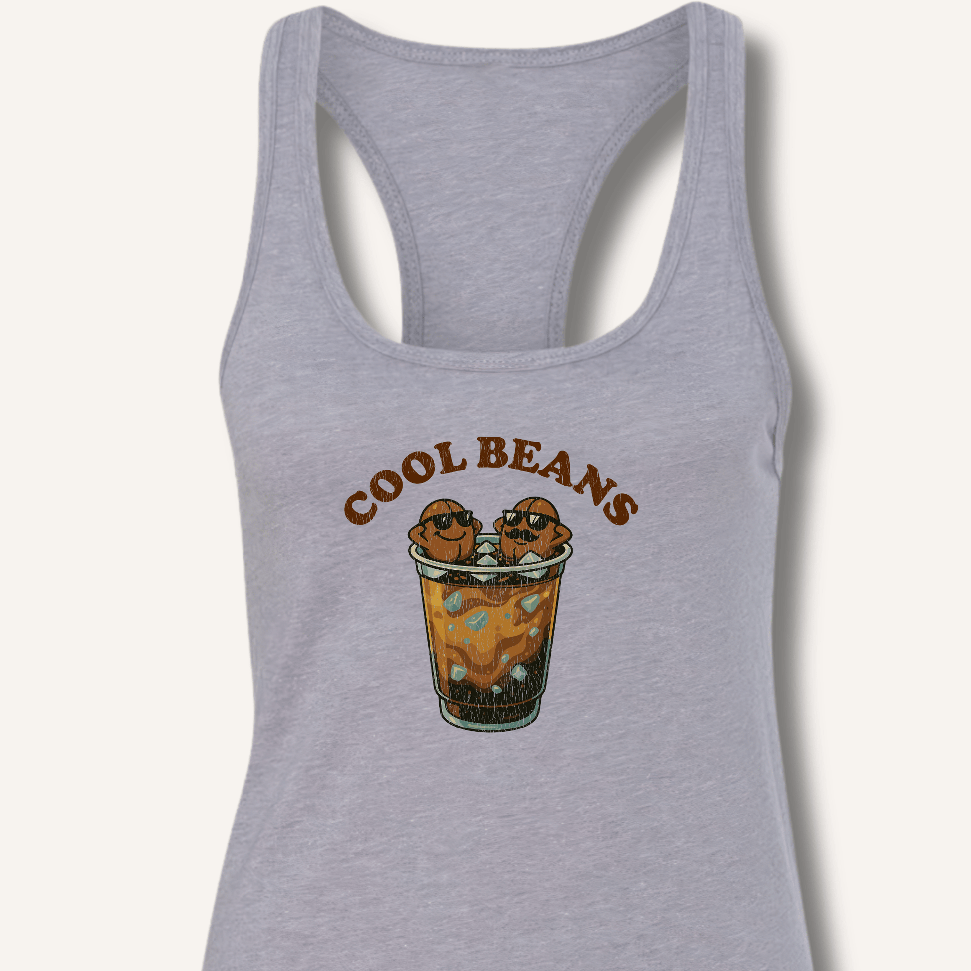Cool Beans Racerback Tank - Sip & Shirt