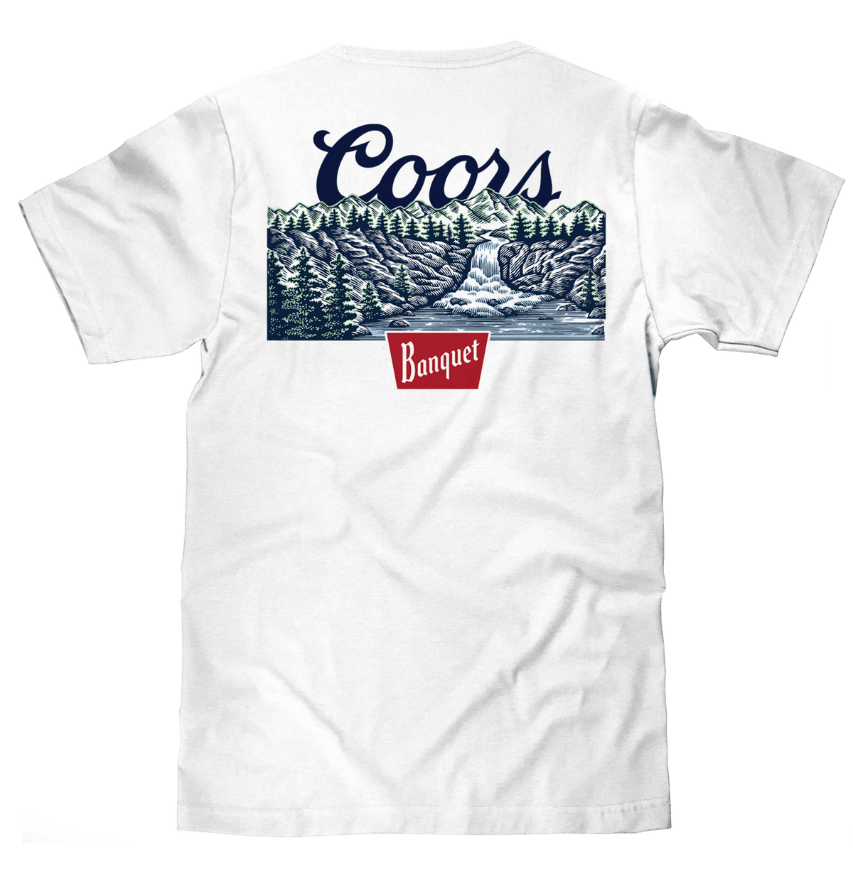 Coors Banquet Beer Officially Licensed T-Shirt - Sip & Shirt