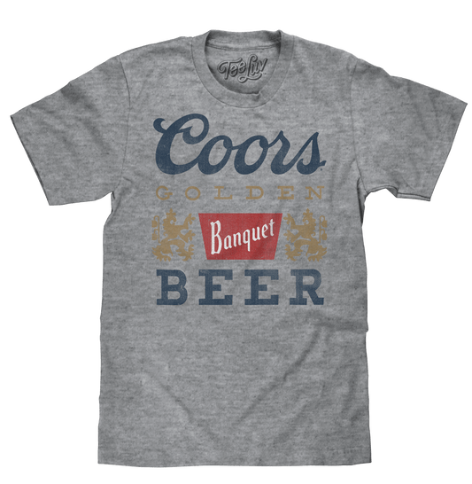 Coors Banquet Beer Officially Licensed T-Shirt - Sip & Shirt