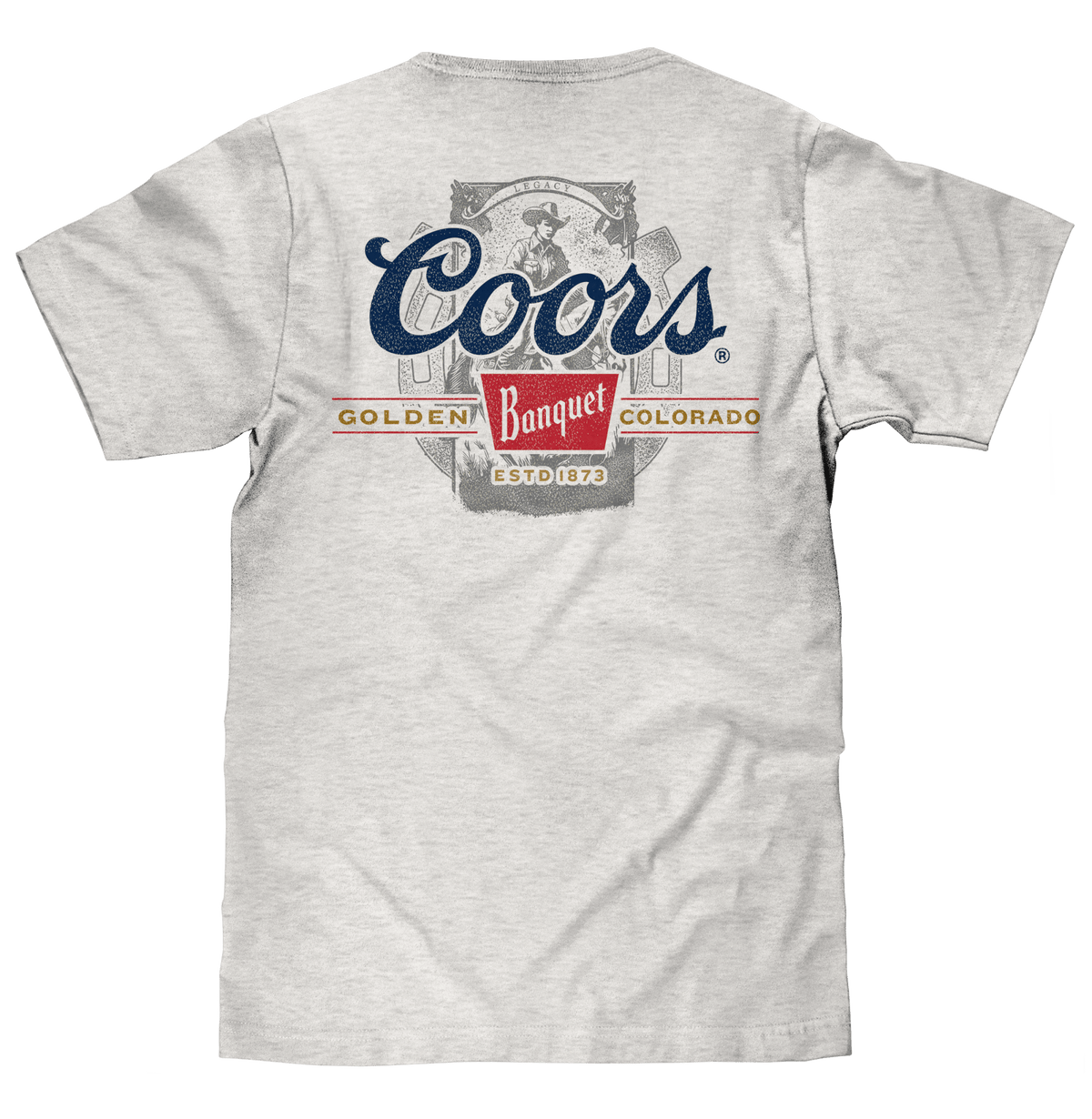 Coors Banquet Beer Officially Licensed T-Shirt - Sip & Shirt