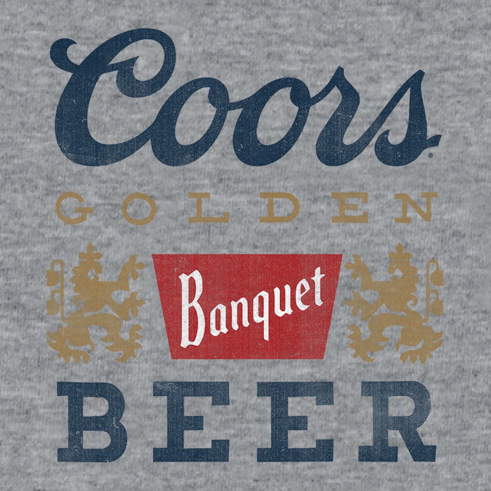Coors Banquet Beer Officially Licensed T-Shirt - Sip & Shirt