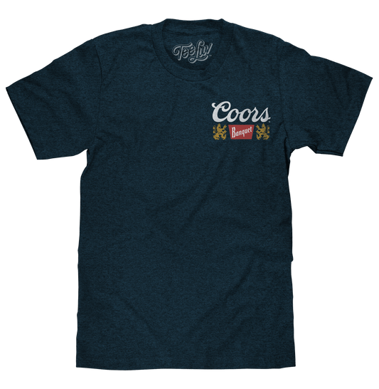Coors Banquet Golden Colorado Officially Licensed T-Shirt - Sip & Shirt