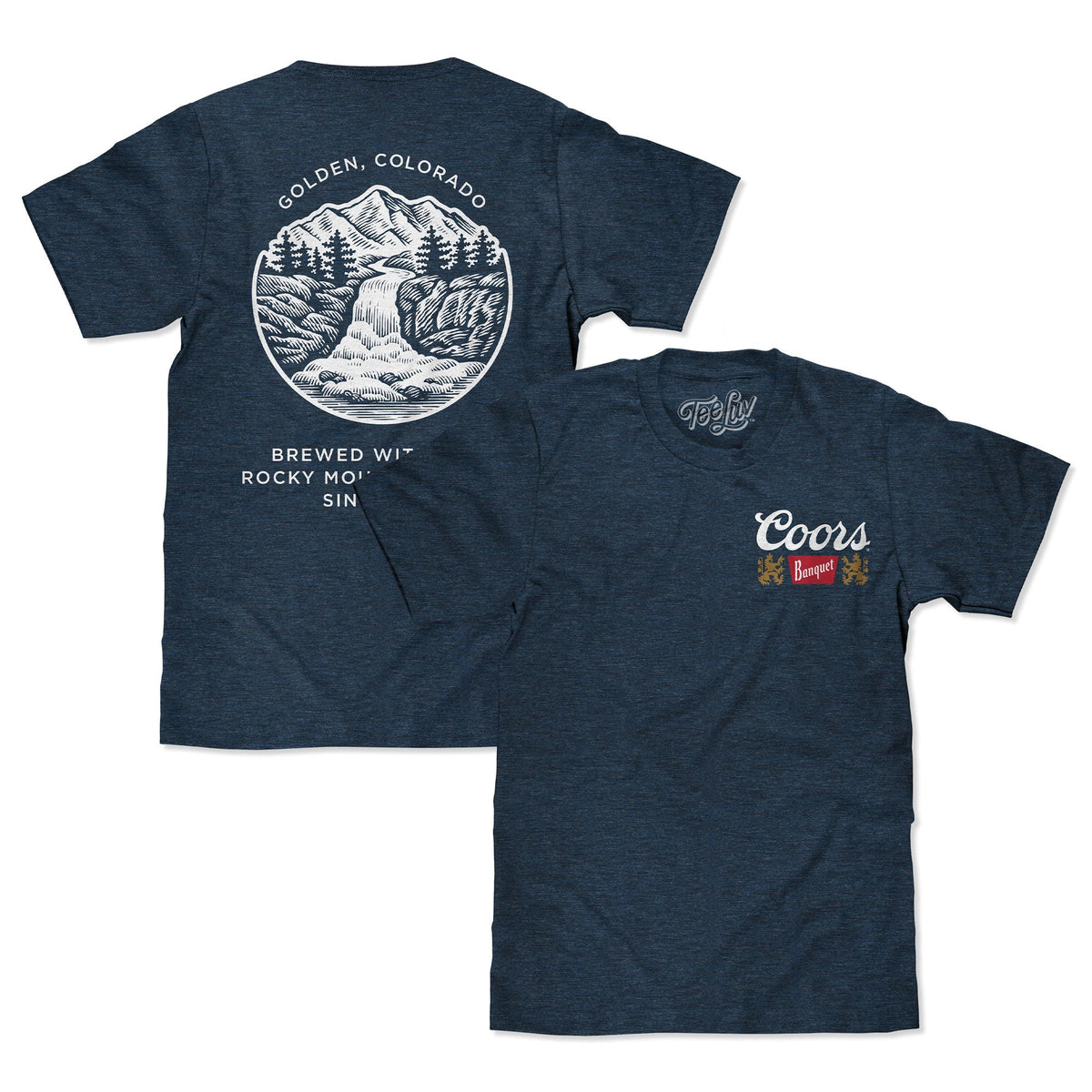 Coors Banquet Golden Colorado Officially Licensed T-Shirt - Sip & Shirt