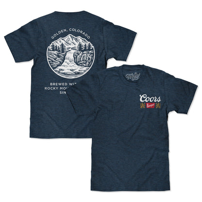 Coors Banquet Golden Colorado Officially Licensed T-Shirt - Sip & Shirt
