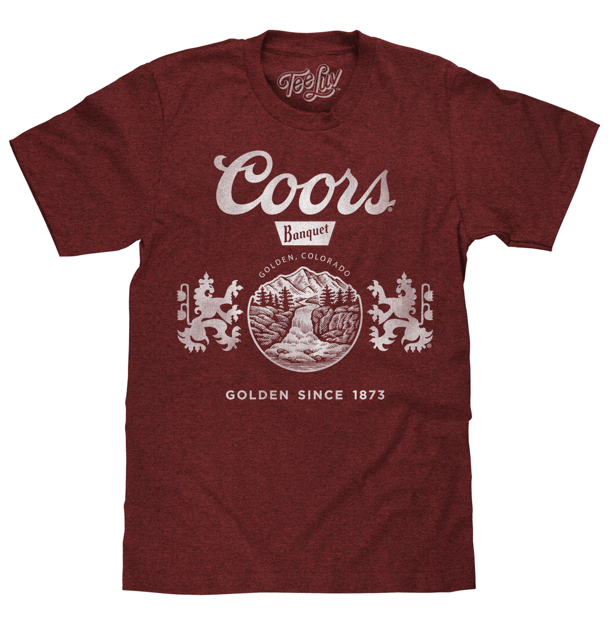 Coors Golden Since 1873 officially licensed beer t-shirt