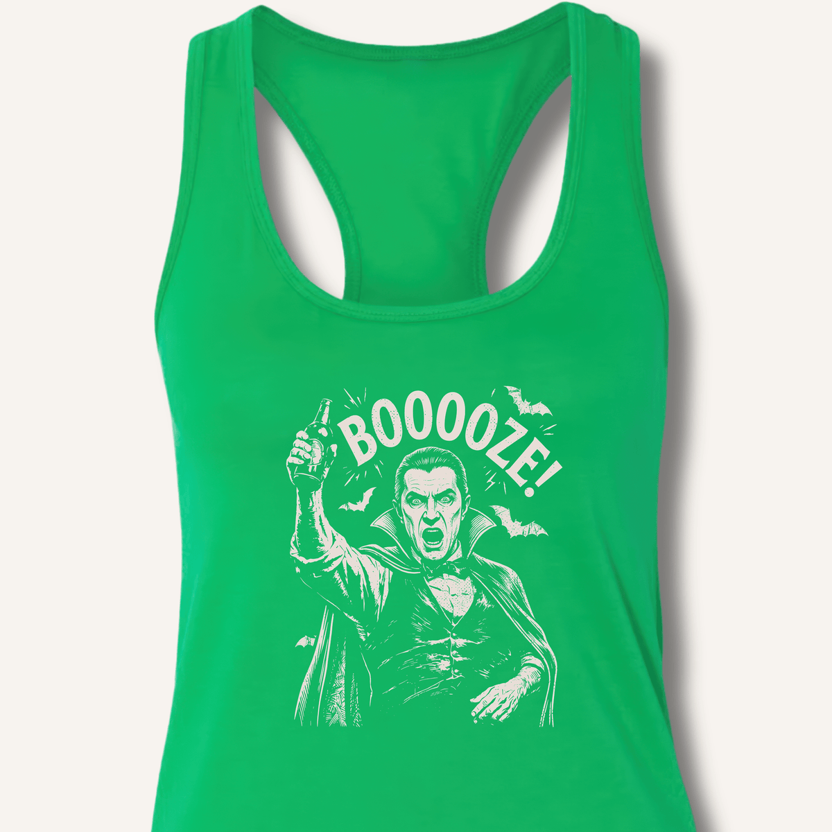 Count Dracula's Booooze Racerback Tank - Sip & Shirt