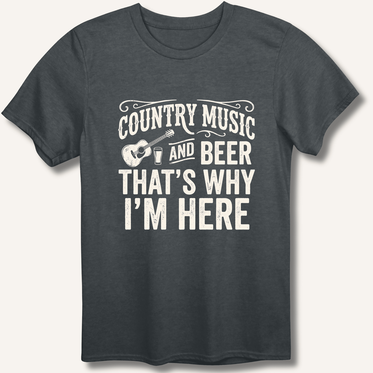 Country Music & Beer T-Shirt - Sip & Shirt