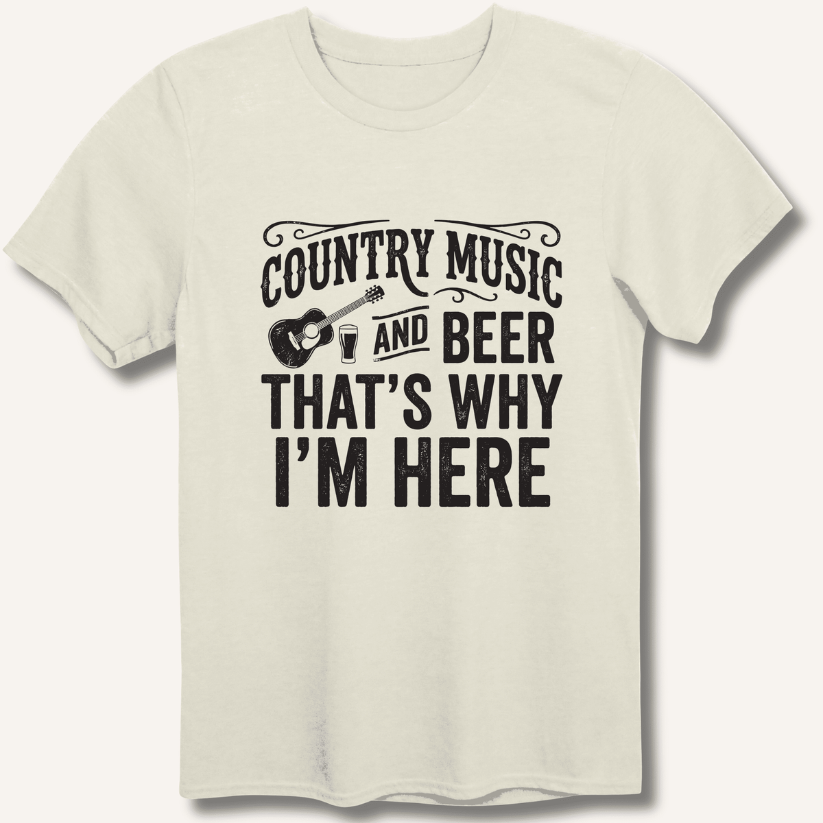 Country Music & Beer T-Shirt - Sip & Shirt