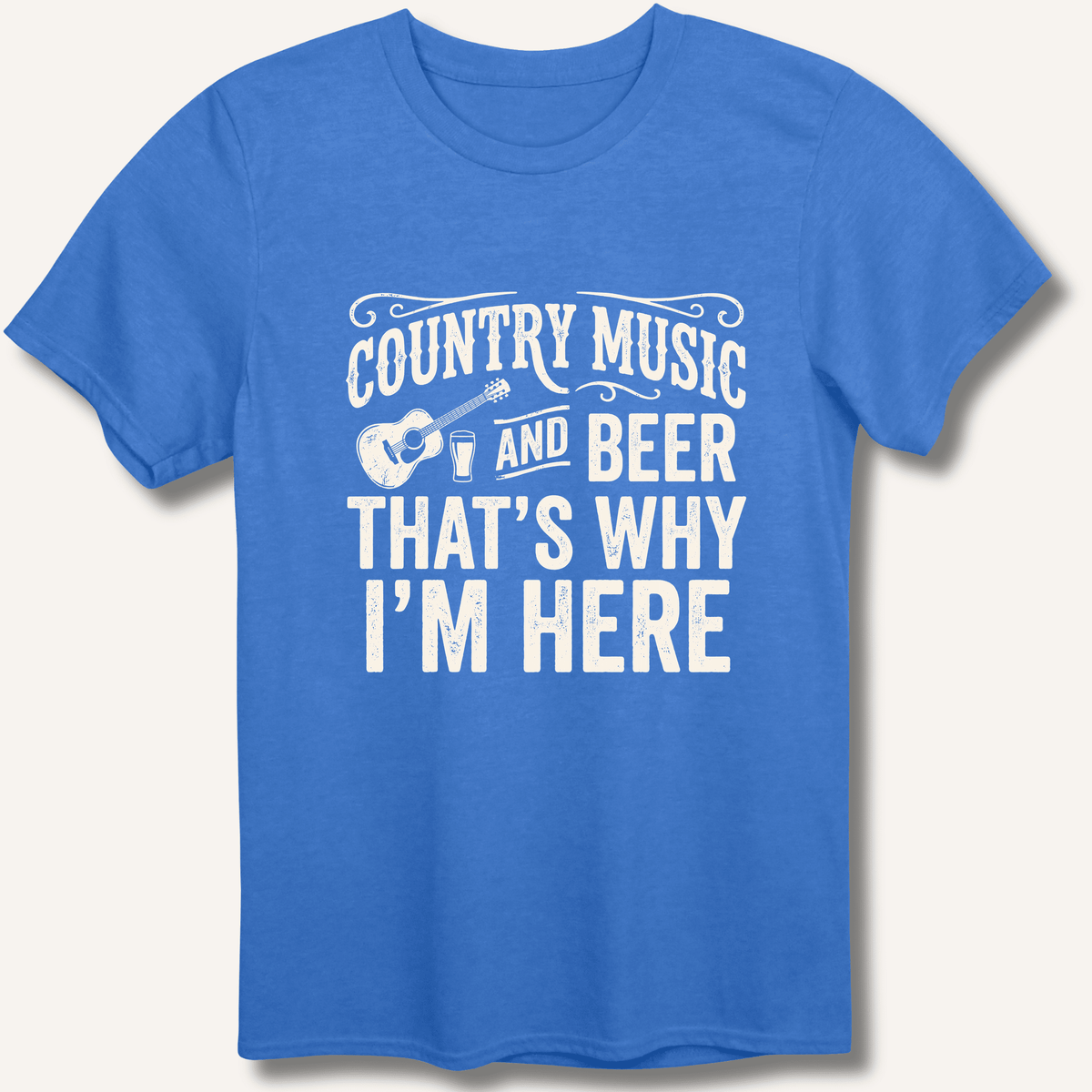 Country Music & Beer T-Shirt - Sip & Shirt