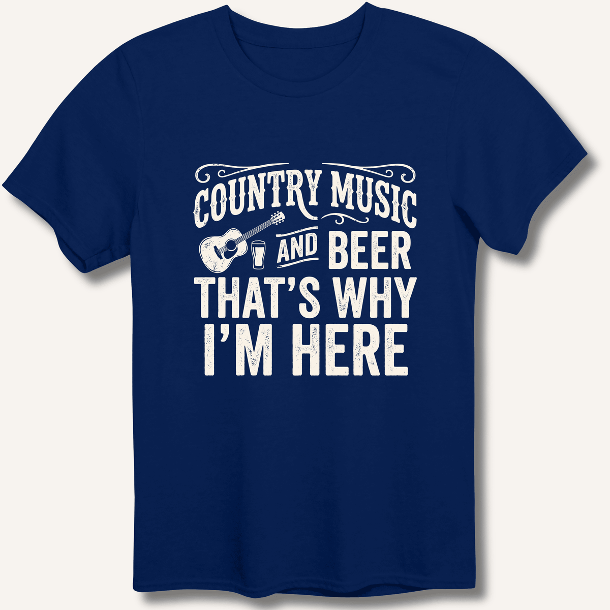 Country Music & Beer T-Shirt - Sip & Shirt