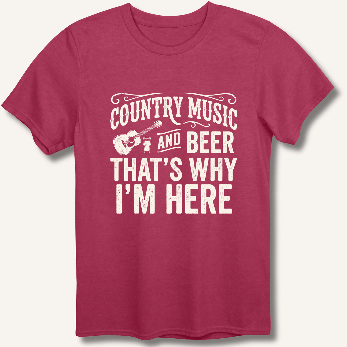Country Music & Beer T-Shirt - Sip & Shirt