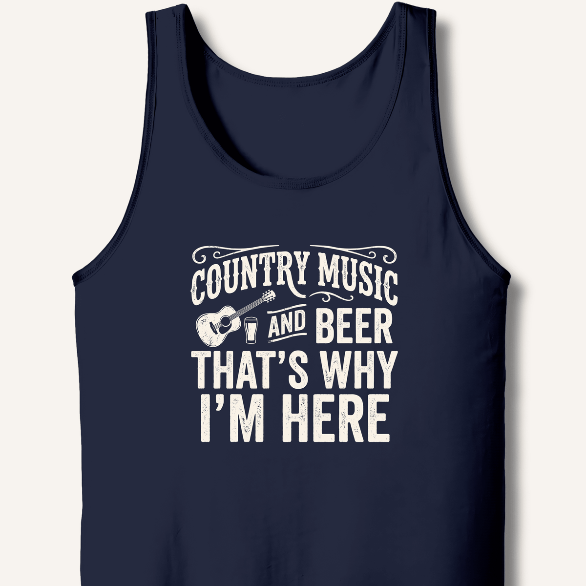 Country Music & Beer Tank - Sip & Shirt
