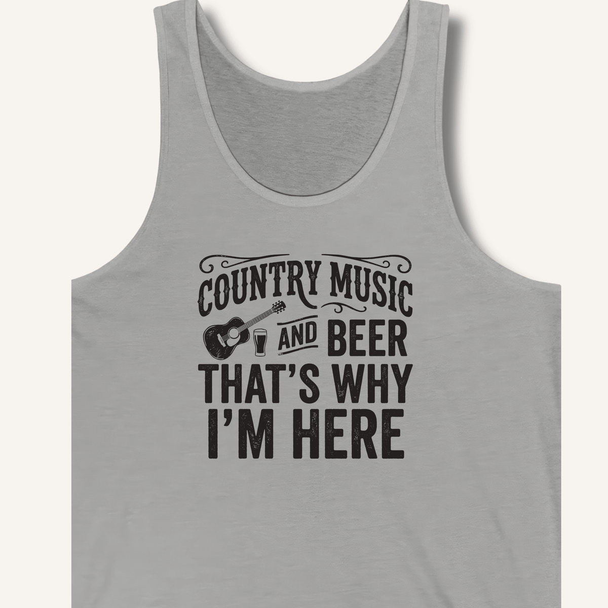 Country Music & Beer Tank - Sip & Shirt