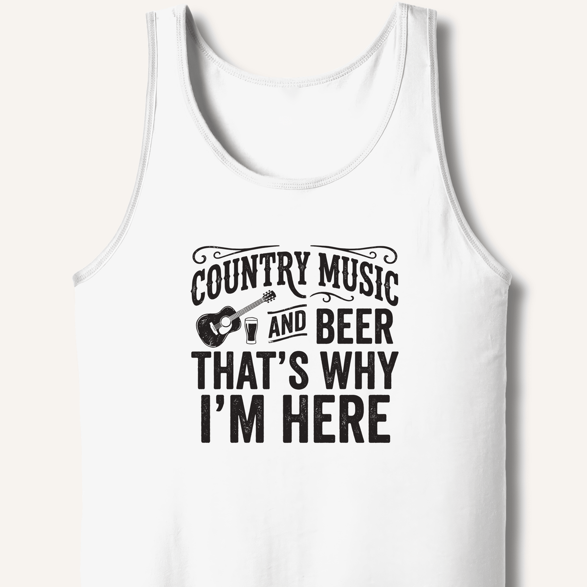 Country Music & Beer Tank - Sip & Shirt