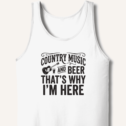 Country Music & Beer Tank - Sip & Shirt