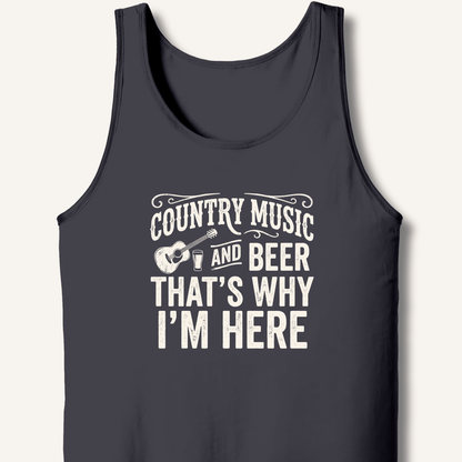 Country Music & Beer Tank - Sip & Shirt