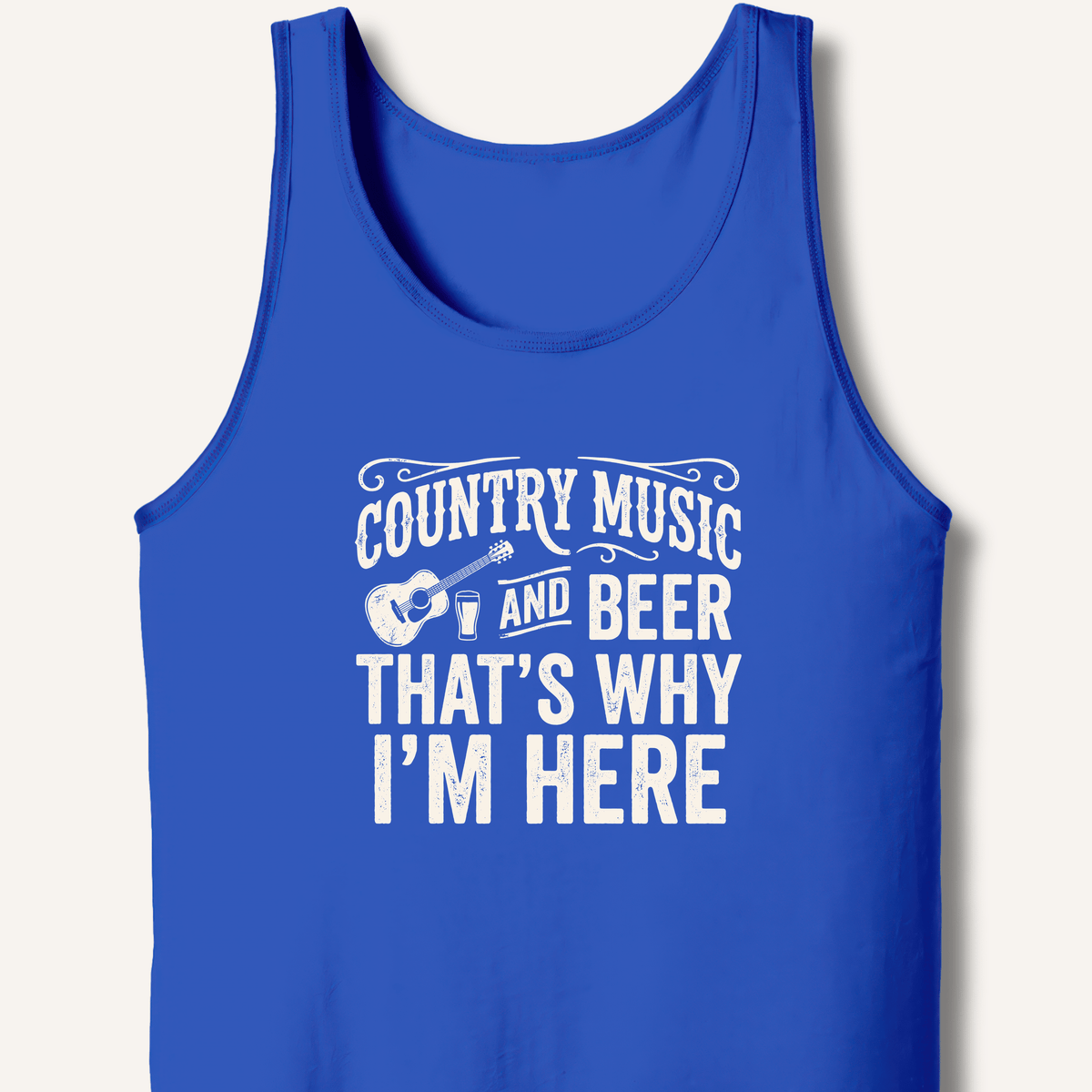 Country Music & Beer Tank - Sip & Shirt