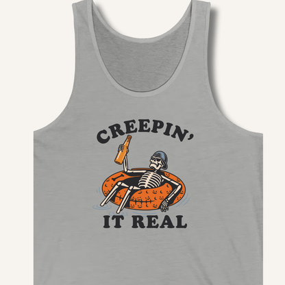 Creepin' It Real Tank - Sip & Shirt