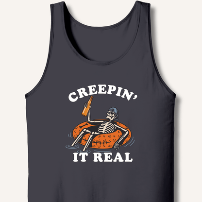 Creepin' It Real Tank - Sip & Shirt