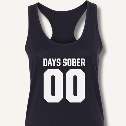 Days Sober Racerback Tank - Sip & Shirt