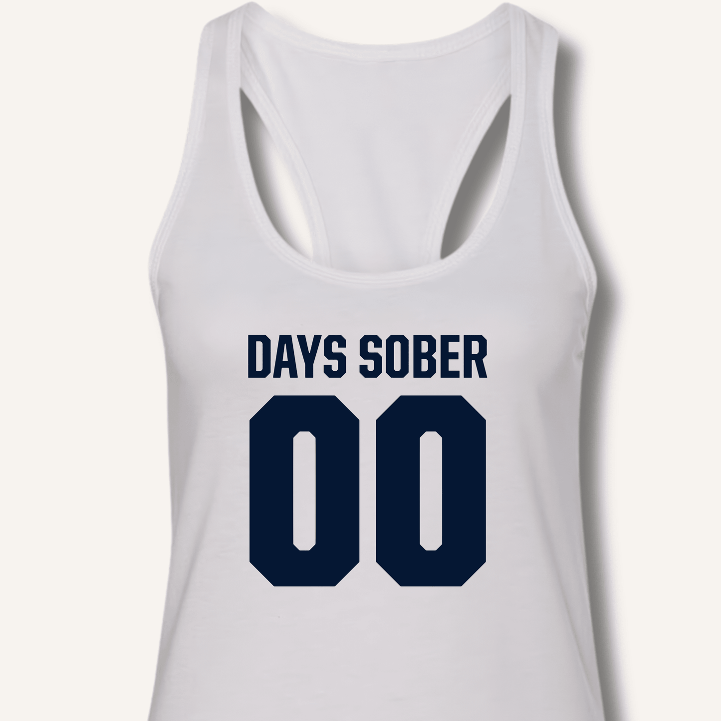 Days Sober Racerback Tank - Sip & Shirt